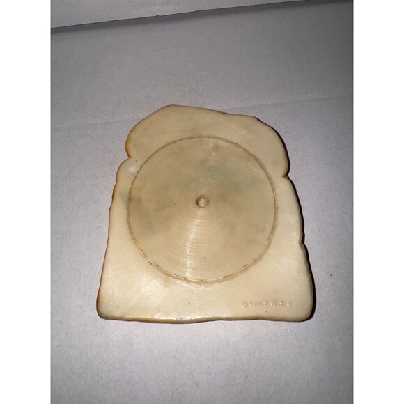 PLAY FOOD Vintage MTC White Bread Single Slice Realistic 1987 - Picture 6 of 8